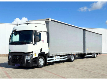 Curtainsider truck RENAULT T 380
