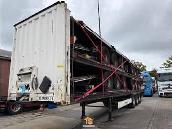 Curtainsider semi-trailer KRONE SD