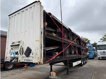Curtainsider semi-trailer KRONE SD