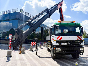 Crane truck Mercedes-Benz  ACTROS 2044A 4x4 Palfinger PK 20002 hds Crane: picture 4