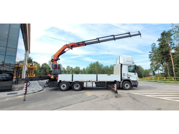 Crane truck, Dropside/ Flatbed truck Mercedes-Benz ACTROS 2546 6x2 Palfinger PK 50002 EURO 5 Cran .: picture 4