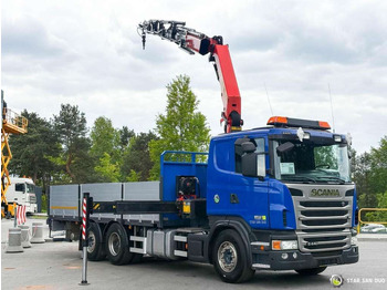 Crane truck Scania  G440 6x2 PALFINGER PK 34002SH Crane Kran: picture 4