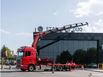 Crane truck SCANIA R 450