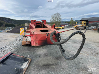 Low loader semi-trailer Hafo 1980 Hafo 3 akslet Brønntralle Rep.Objekt: picture 4