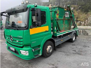Skip loader truck MERCEDES-BENZ Atego 1524