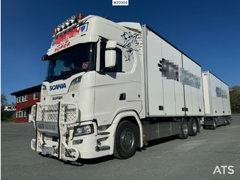 Box truck SCANIA S 650