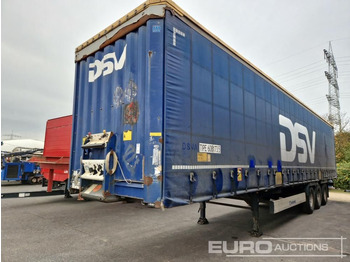 Curtainsider semi-trailer KRONE SD