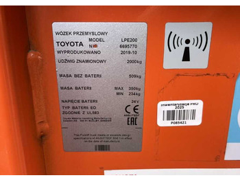 Pallet truck BT LPE200: picture 4 Pallet truck BT LPE200: picture 4