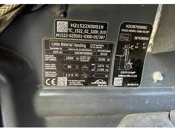 Electric forklift Linde E25-01: picture 4