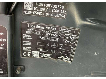 LPG forklift Linde H50T-02/600: picture 4
