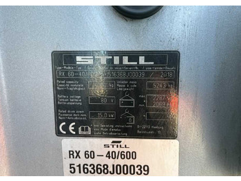 Electric forklift Still RX60-40/600: picture 4