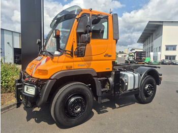 Cab chassis truck Mercedes-Benz Unimog U400 4x4 Vario Pilot Zapfwelle LOF: picture 4