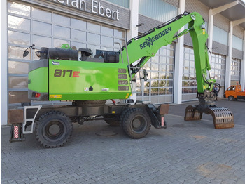 Wheel excavator Sennebogen 817E / nur: 1.374h / 2019 / Sortiergreifer: picture 2