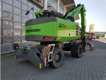 Wheel excavator Sennebogen 817E / nur: 1.374h / 2019 / Sortiergreifer: picture 3