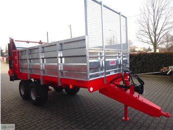 Manure spreader IGamet rozrzutnik obornika N255-5, 10t: picture 5