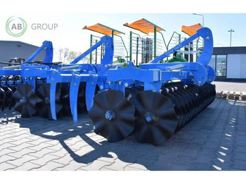 Disc harrow Inter-Tech agregat przedni talerzowy 3m z włóką: picture 5