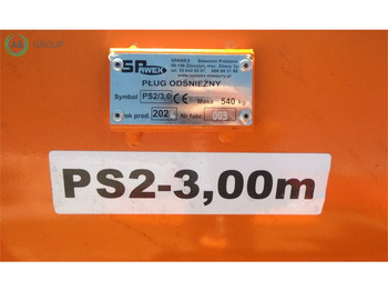 Snow plough for Agricultural machinery Spawex pług odśnieżny prosty PS-2, 3 m: picture 4
