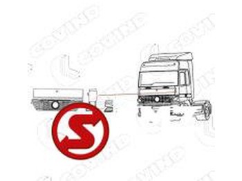 New Grill for Truck Mercedes-Benz Hoek grille links actros mp1: picture 2