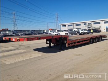 Low loader semi-trailer