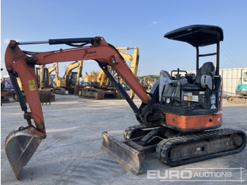 Mini excavator HITACHI ZX30