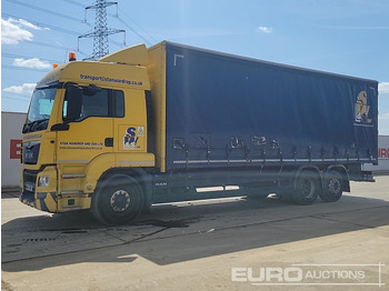 Curtainsider truck MAN TGS 26.400
