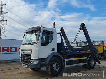 Skip loader truck DAF LF 260