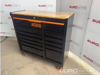 Workshop equipment 2025 Boss Wheeled Tool Trolley, 523pcs Tool Kit, Worktop (Black): picture 3 Workshop equipment 2025 Boss Wheeled Tool Trolley, 523pcs Tool Kit, Worktop (Black): picture 3