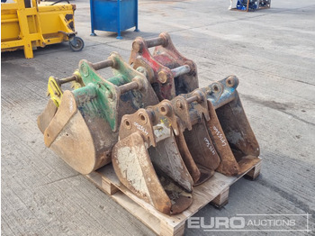 Bucket 24", 12", 12", 12", 10", 10", 10" Digging Bucket 30-60mm Pin to suit Mini-10 Ton Excavator: picture 3