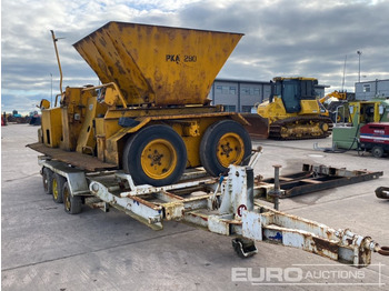 Asphalt machine Bristowes M95 Road Chipper, Tri Axle Trailer: picture 2