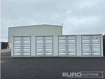 Shipping container Unused 2025 40' Container, 4 Side Double Doors: picture 2