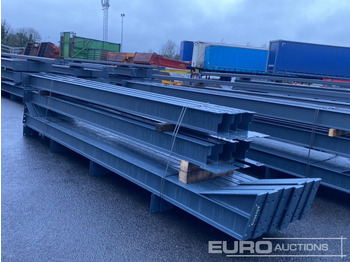 Construction container Unused 60' x 30' x 13' Steel Frame Building, 12.5 Roof Pitch, Purlin Cleats: picture 2 Construction container Unused 60' x 30' x 13' Steel Frame Building, 12.5 Roof Pitch, Purlin Cleats: picture 2