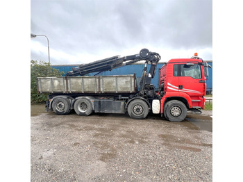 Tipper, Crane truck MAN TGA 8x4 Hydrodrive: picture 2 Tipper, Crane truck MAN TGA 8x4 Hydrodrive: picture 2