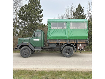 Curtainsider truck Magirus Deutz 125 A: picture 3