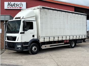 Curtainsider truck MAN TGM 15.250