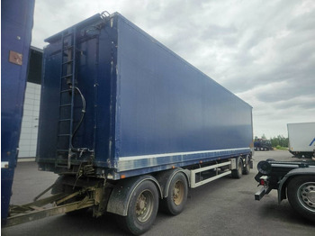 Closed box trailer