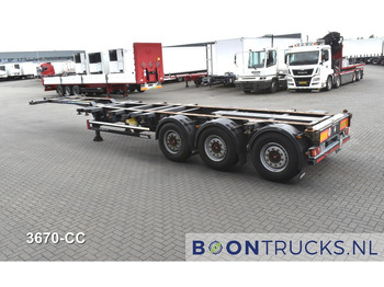 Kögel PORT 40 SIMPLEX 20 | 2x20-30-40ft HC * LIFT AXLE * SAF / DISC * EXTENDABLE REAR * MOT 02-2026 on lease Kögel PORT 40 SIMPLEX 20 | 2x20-30-40ft HC * LIFT AXLE * SAF / DISC * EXTENDABLE REAR * MOT 02-2026: picture 3