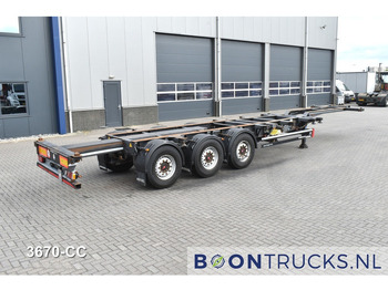 Kögel PORT 40 SIMPLEX 20 | 2x20-30-40ft HC * LIFT AXLE * SAF / DISC * EXTENDABLE REAR * MOT 02-2026 on lease Kögel PORT 40 SIMPLEX 20 | 2x20-30-40ft HC * LIFT AXLE * SAF / DISC * EXTENDABLE REAR * MOT 02-2026: picture 2