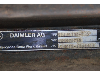 Front axle for Truck AXA FATA VL4-51DC-7,5 MERCEDES ACTROS MP2 MP3 A9433312101, 006520723: picture 3 Front axle for Truck AXA FATA VL4-51DC-7,5 MERCEDES ACTROS MP2 MP3 A9433312101, 006520723: picture 3