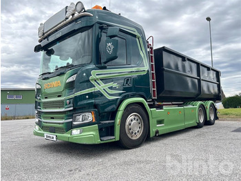 Hook lift truck SCANIA