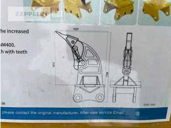 Ripper for Construction machinery Komponenten Aufreißer 374: picture 3