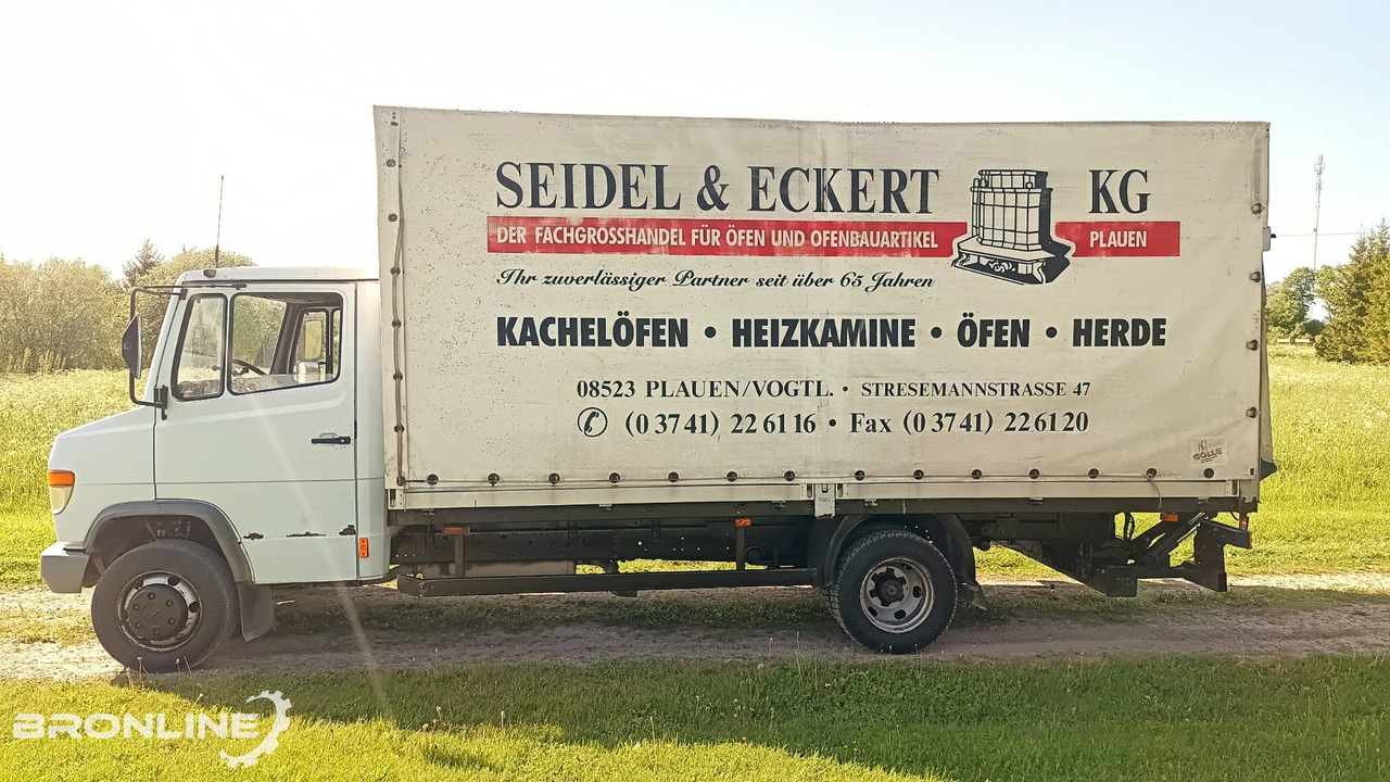 Mercedes-Benz Vario 812 4x2 tent box + lift N2 - Curtainsider truck: picture 2 Mercedes-Benz Vario 812 4x2 tent box + lift N2 - Curtainsider truck: picture 2