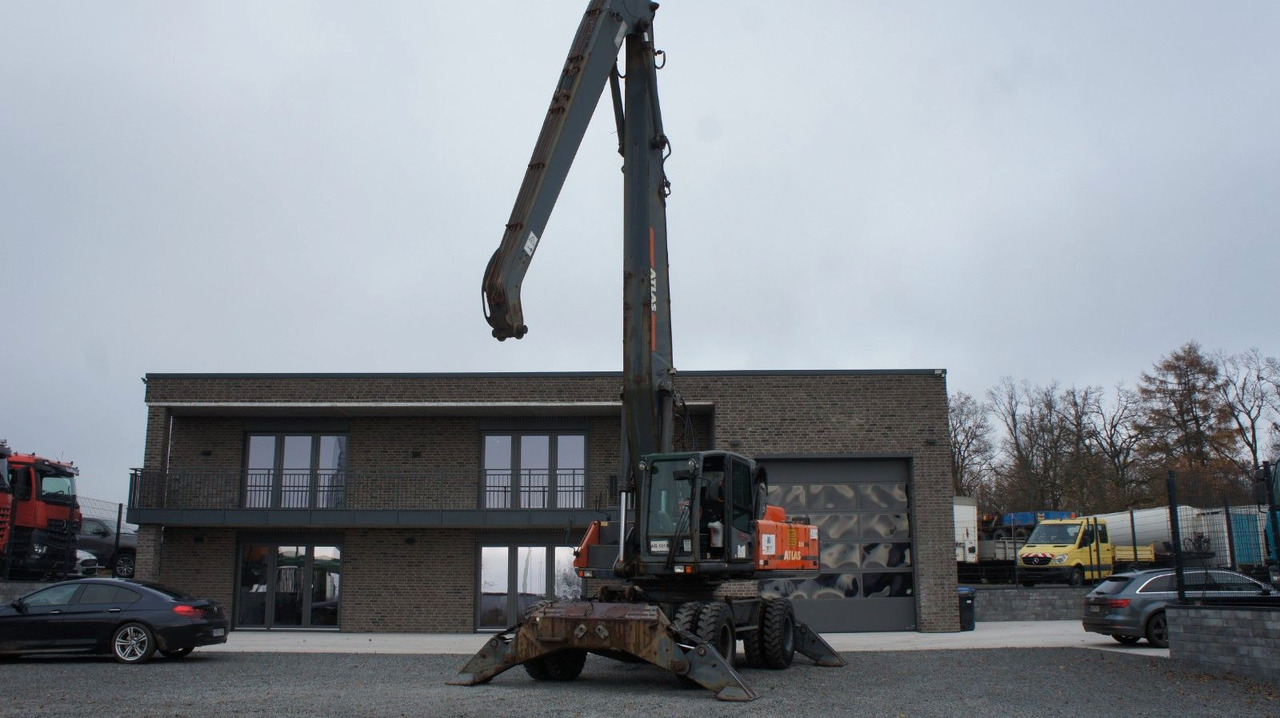 Atlas 350 MH Mobilbagger Umschlagbagger Pratzen - Wheel excavator: picture 1 Atlas 350 MH Mobilbagger Umschlagbagger Pratzen - Wheel excavator: picture 1