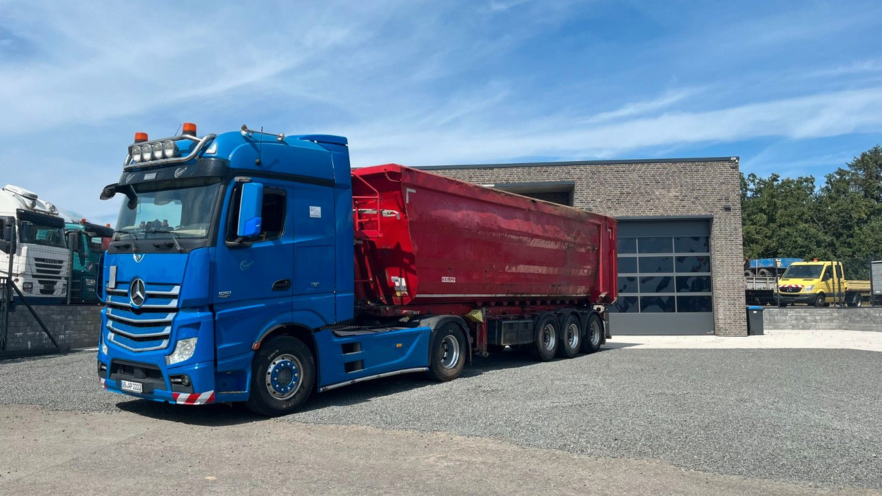 Kempf SKM 35/3 Kipper Mulde Liftachse BPW - Tipper semi-trailer: picture 1 Kempf SKM 35/3 Kipper Mulde Liftachse BPW - Tipper semi-trailer: picture 1