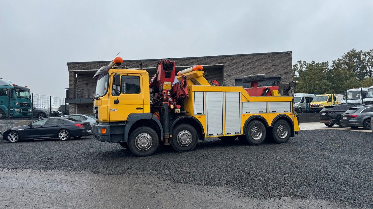 MAN 35.463 Abschleppwagen Kran LKW Berger - Tow truck: picture 1 MAN 35.463 Abschleppwagen Kran LKW Berger - Tow truck: picture 1