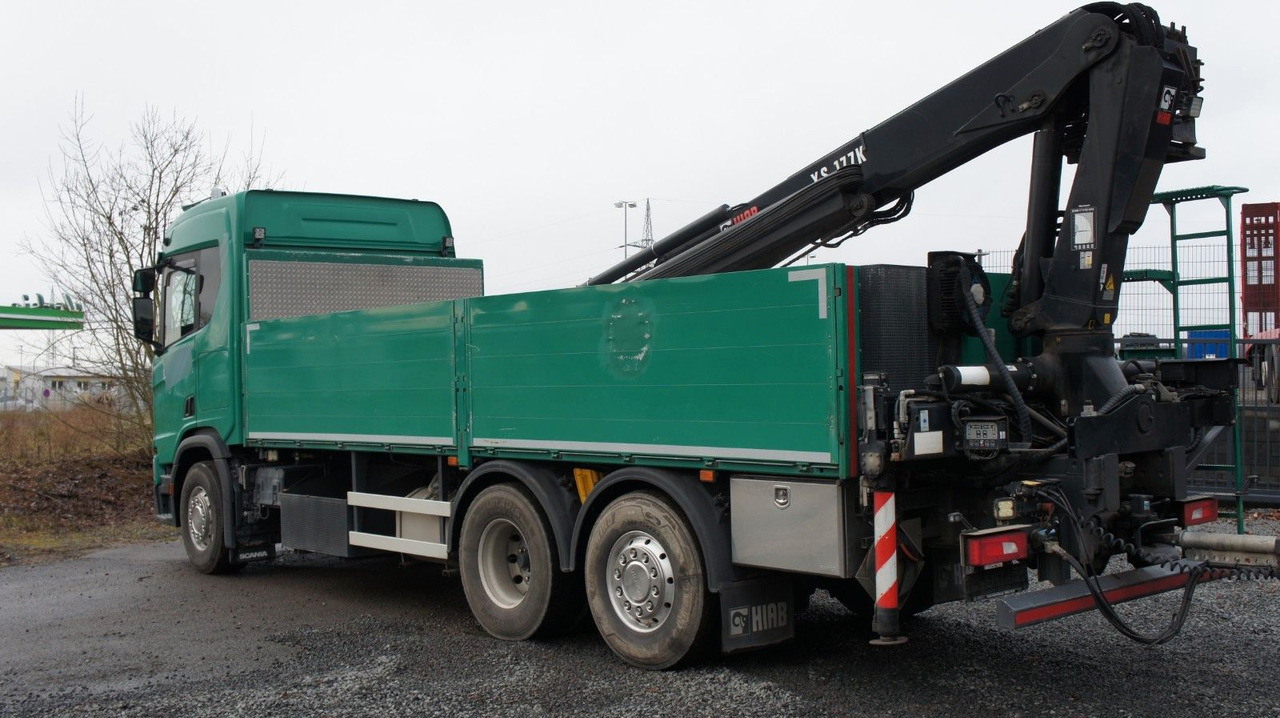 Dropside/ Flatbed truck, Crane truck Scania R500 6x2 Baustoffzug Kran HIAB 177 K-2 Pro: picture 6 Dropside/ Flatbed truck, Crane truck Scania R500 6x2 Baustoffzug Kran HIAB 177 K-2 Pro: picture 6