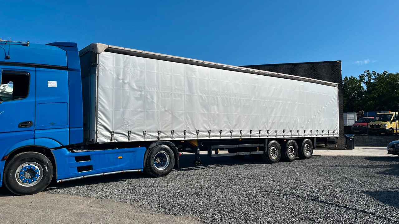 Schmitz Cargobull S01 Pritsche Plane Edscha Liftachse - Curtainsider semi-trailer: picture 1 Schmitz Cargobull S01 Pritsche Plane Edscha Liftachse - Curtainsider semi-trailer: picture 1