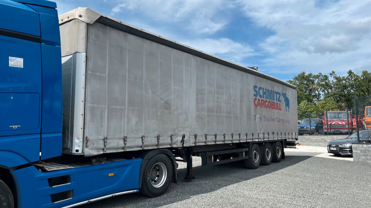 Schmitz Cargobull S01 Pritsche Plane Edscha Liftachse - Curtainsider semi-trailer: picture 2 Schmitz Cargobull S01 Pritsche Plane Edscha Liftachse - Curtainsider semi-trailer: picture 2