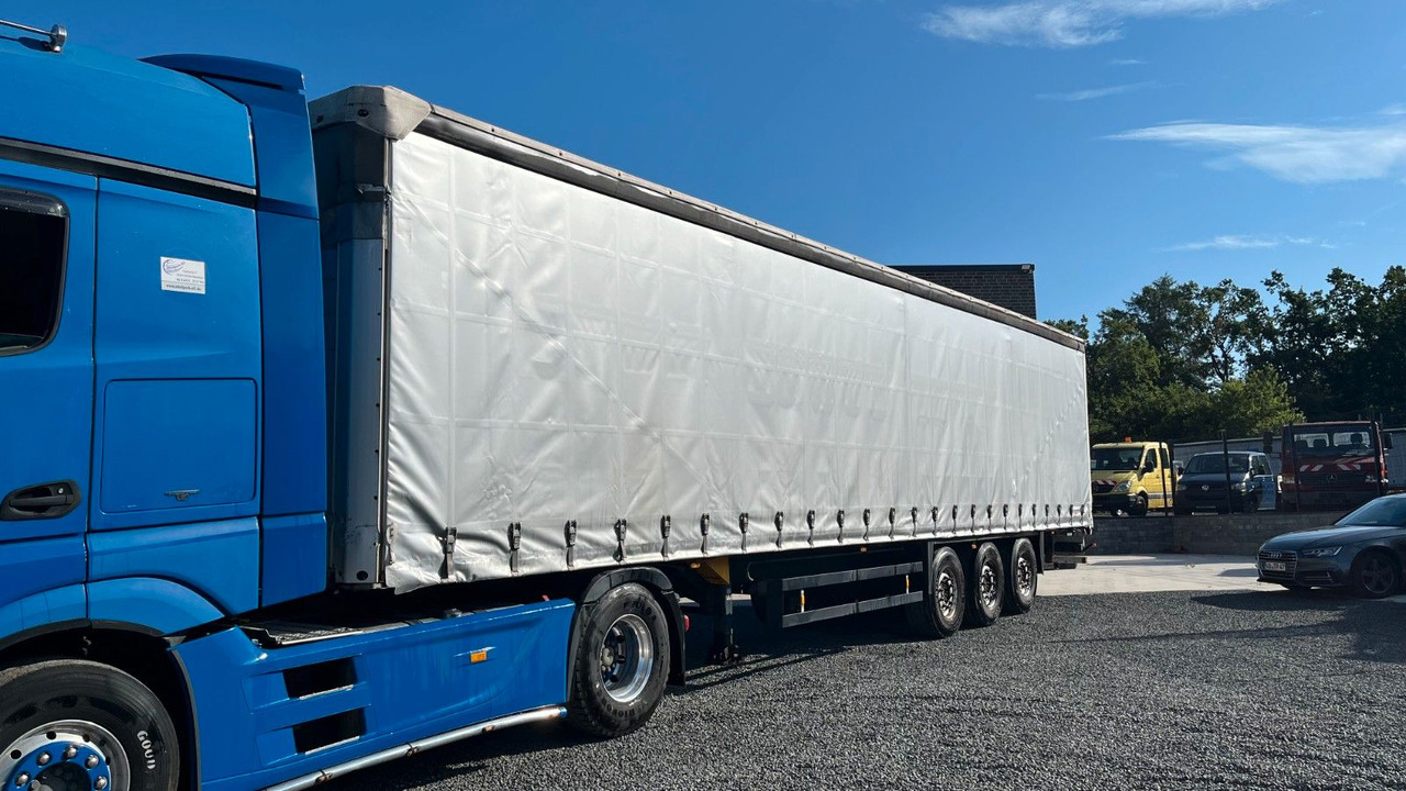 Schmitz Cargobull S01 Pritsche Plane Edscha Liftachse - Curtainsider semi-trailer: picture 2 Schmitz Cargobull S01 Pritsche Plane Edscha Liftachse - Curtainsider semi-trailer: picture 2