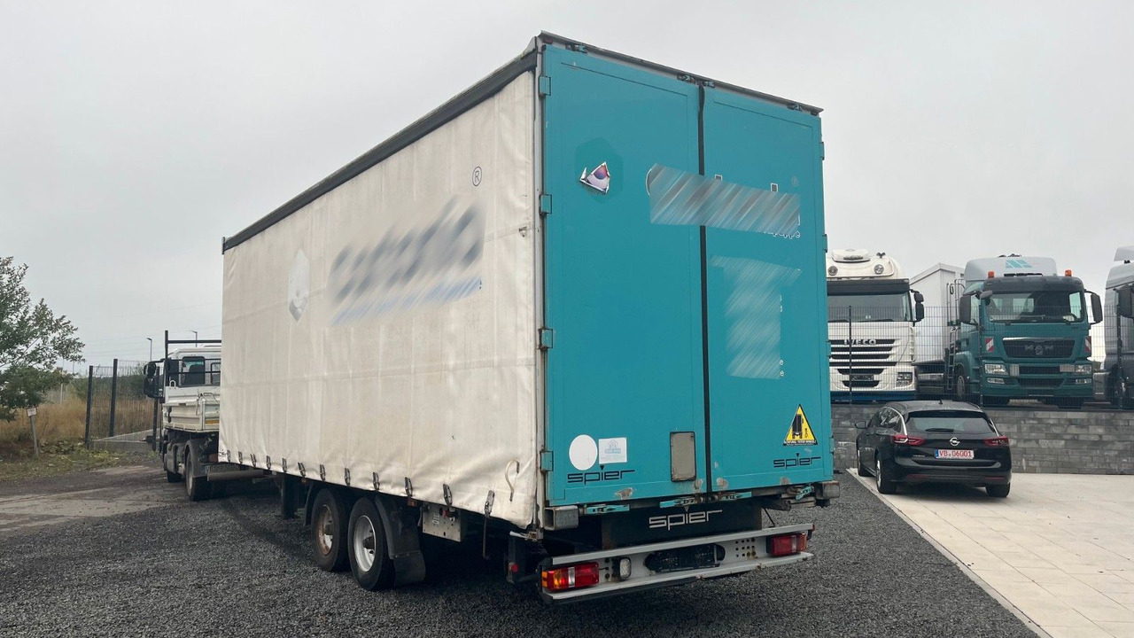 Spier ZPL 255 Tandem Anhänger BPW Achsen - Curtainsider trailer: picture 3 Spier ZPL 255 Tandem Anhänger BPW Achsen - Curtainsider trailer: picture 3