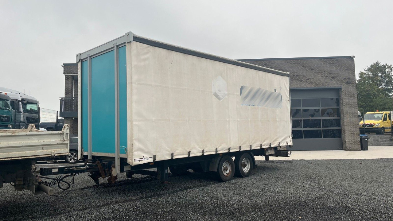 Spier ZPL 255 Tandem Anhänger BPW Achsen - Curtainsider trailer: picture 2 Spier ZPL 255 Tandem Anhänger BPW Achsen - Curtainsider trailer: picture 2